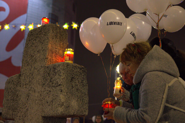 Culisele marșului memorial pentru eroii Revoluției, surprinse de fotoreporterii Inquam. Foto: Inquam Photos / Diana Țiu