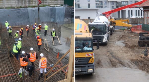 Turnarea fundației noii clinici de psihiatrie pediatrică