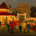 Eveniment caritabil, cu legende ale fotbalului românesc, la Târgul de Crăciun București. FOTO: PMB