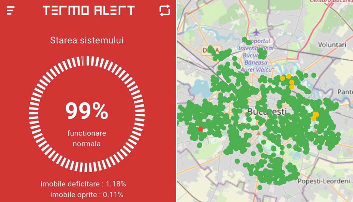 Termoalert sistem la 99% peste 100 de blocuri