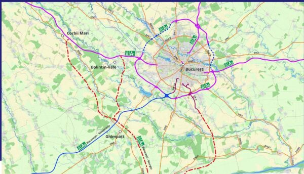 drumul de mare viteză București-Giurgiu