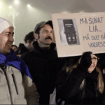 ,,Colindăm, justiția să reparăm!”. Protest Declic, la Palatul Cotroceni, în ziua consultărilor pe Justiție. FOTO: Arhiva