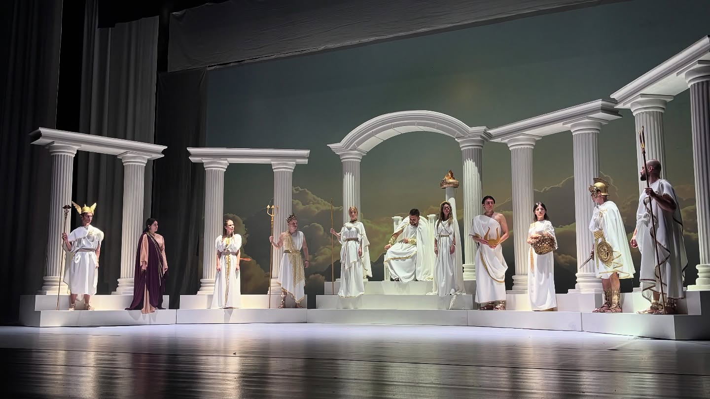 „Zeii Olimpului - Prometeu și Focul", la Palatul Național al Copiilor. FOTO: Facebook