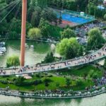 Primăria Sectorului 6 vrea să repare podul suspendat din Parcul Drumul Taberei. Contractul depășește 700.000 de euro