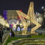 Ultima săptămână cu luminițe de Crăciun în București. Foto: FB/ PMB