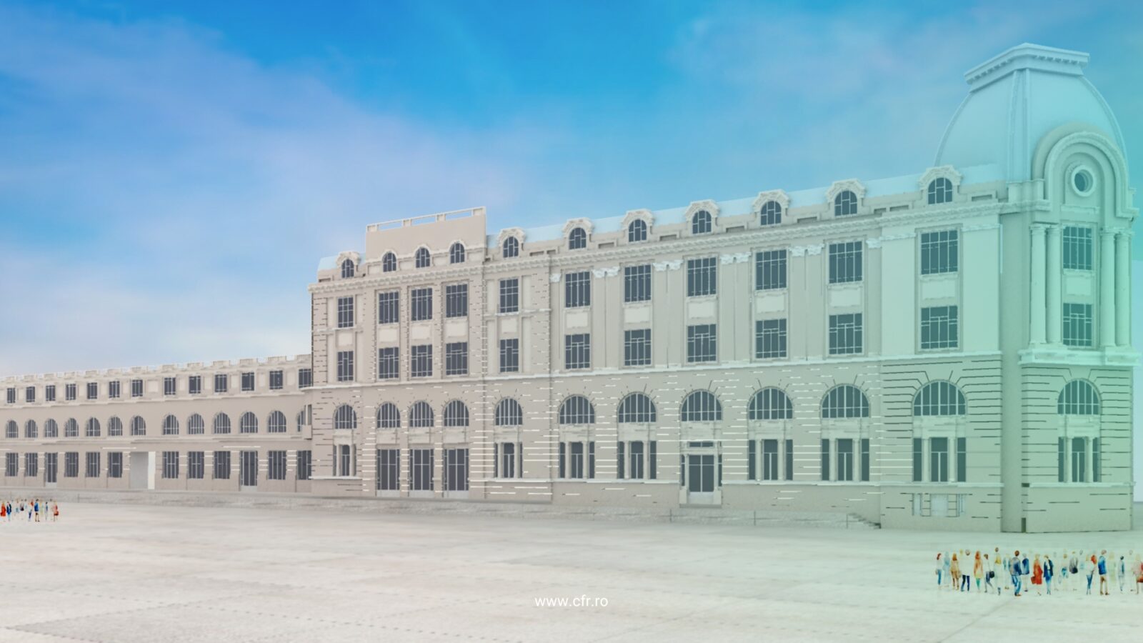 Lucrări de reabilitare de la Gara de Nord