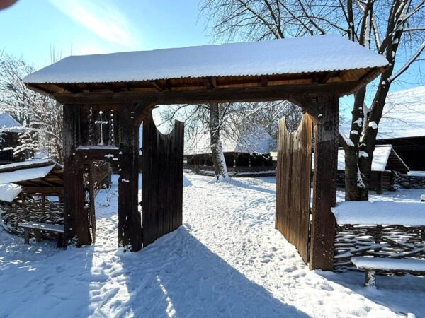 Casele din Muzeul National al Satului sunt închise, pe parcursul lunii ianuarie. FOTO: Muzeul Satului/ Facebook