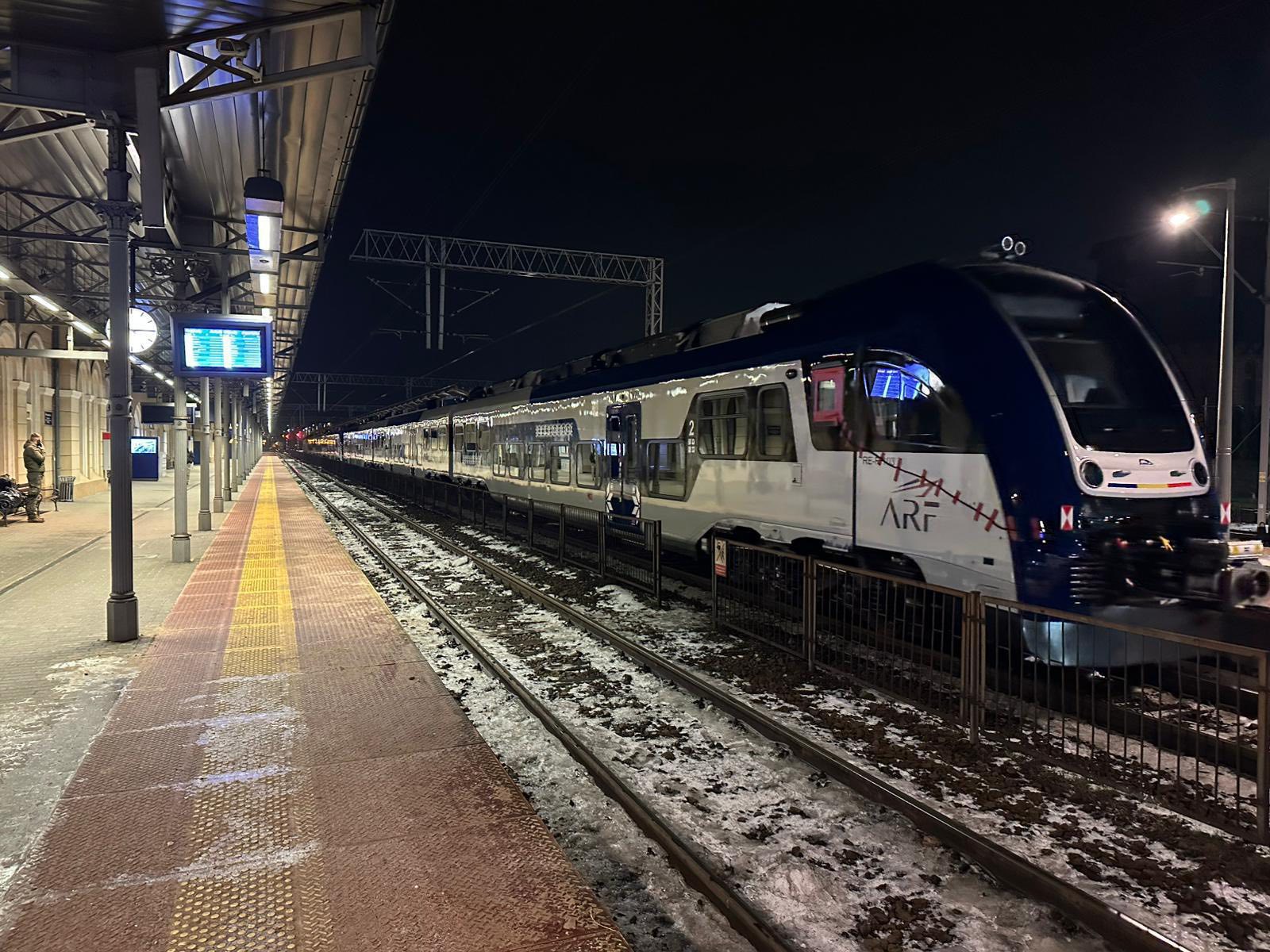 Două noi rame electrice PESA ajung duminică în București