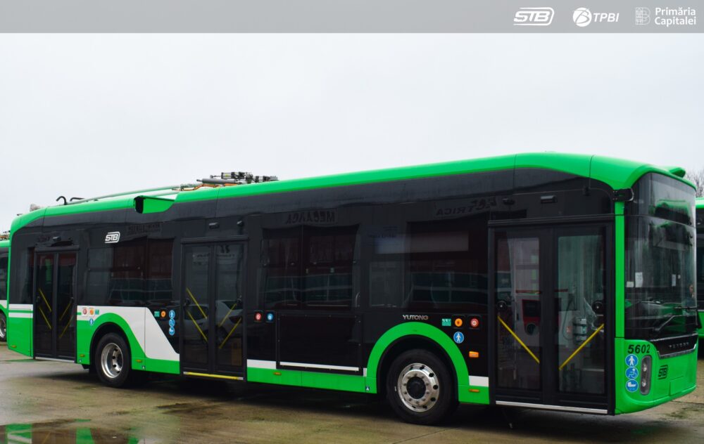noile troleibuze Yutong