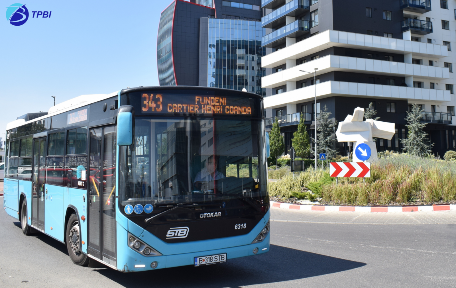 Linia 343 va funcționa între terminalele „Fundeni” și „Cartier Henri Coandă”. FOTO: TPBI