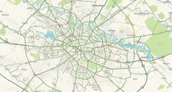 Trafic lejer in Capitală, în prima zi „de muncă” din an. Când reîncep ambuteiajele