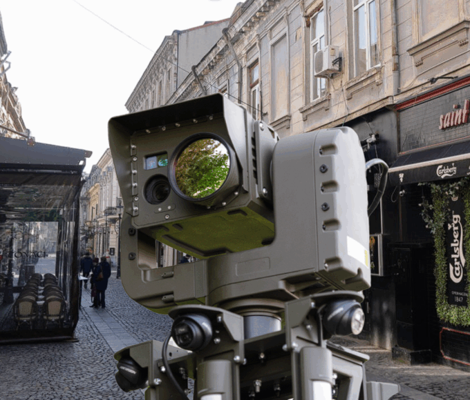 Camere termice pe străzile din Centrul Istoric. Inquam Photos / George Călin