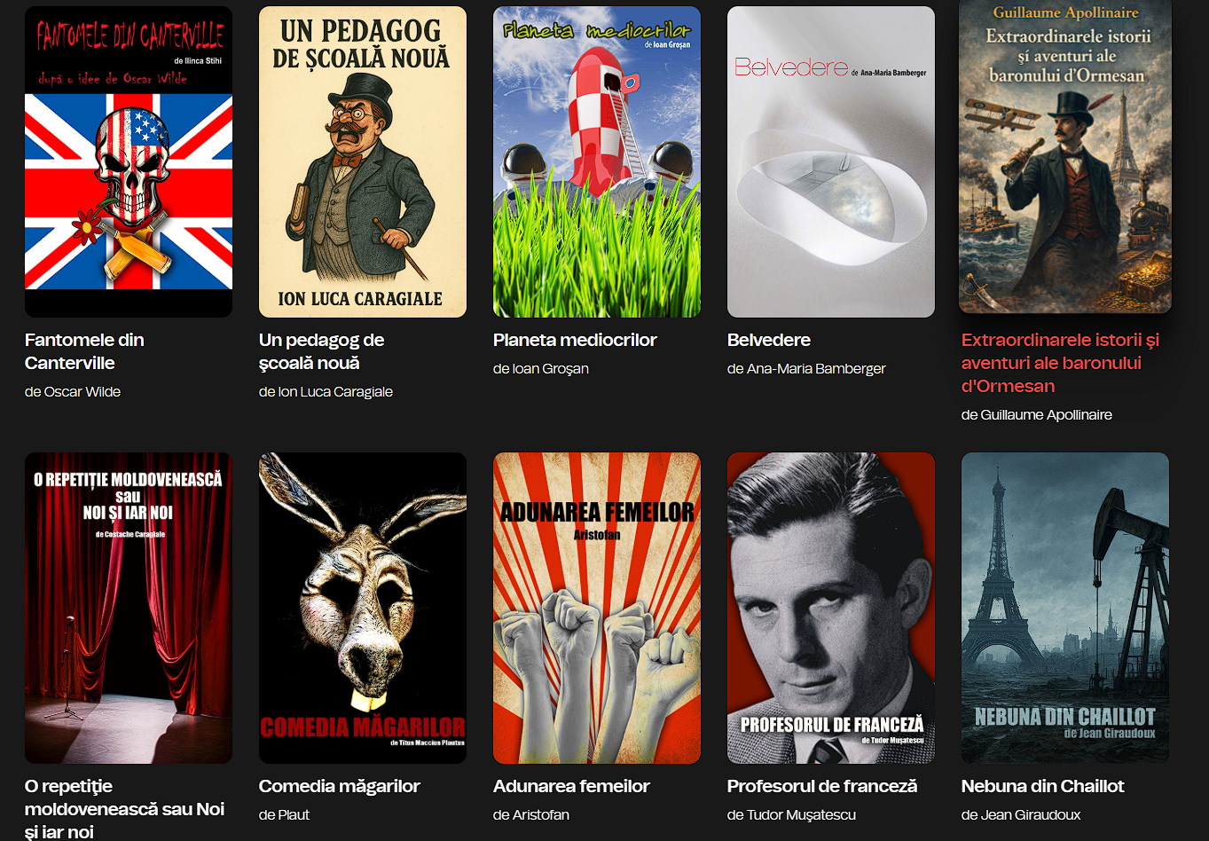 Teatrului Național Radiofonic din Capitală lansează de Ziua Culturii un „Netflix audio”. Eteatru.ro va cuprinde o arhivă începută în 1929