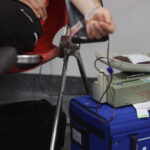 Donare de sânge la Primăria Capitalei, pe 22 ianuarie. Foto: Inquam Photos / George Călin