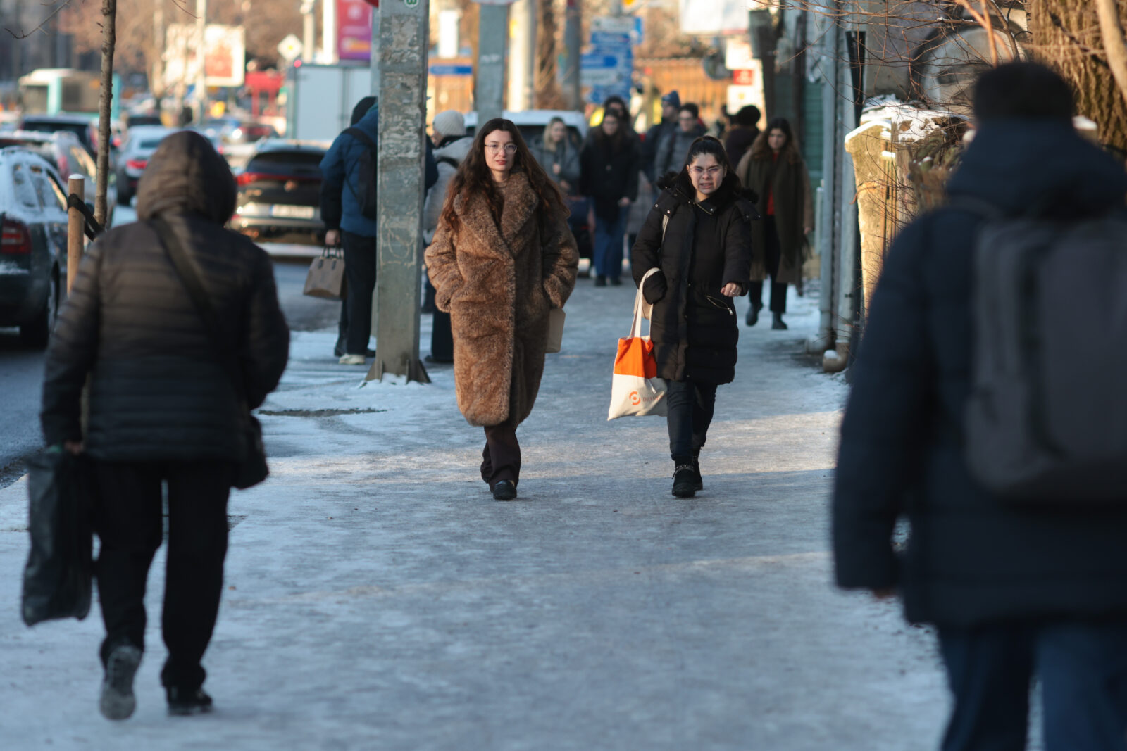 METEO | Codul galben de ger se prelungește, în Capitală. FOTO: OTO: Inquam Photos / George Călin