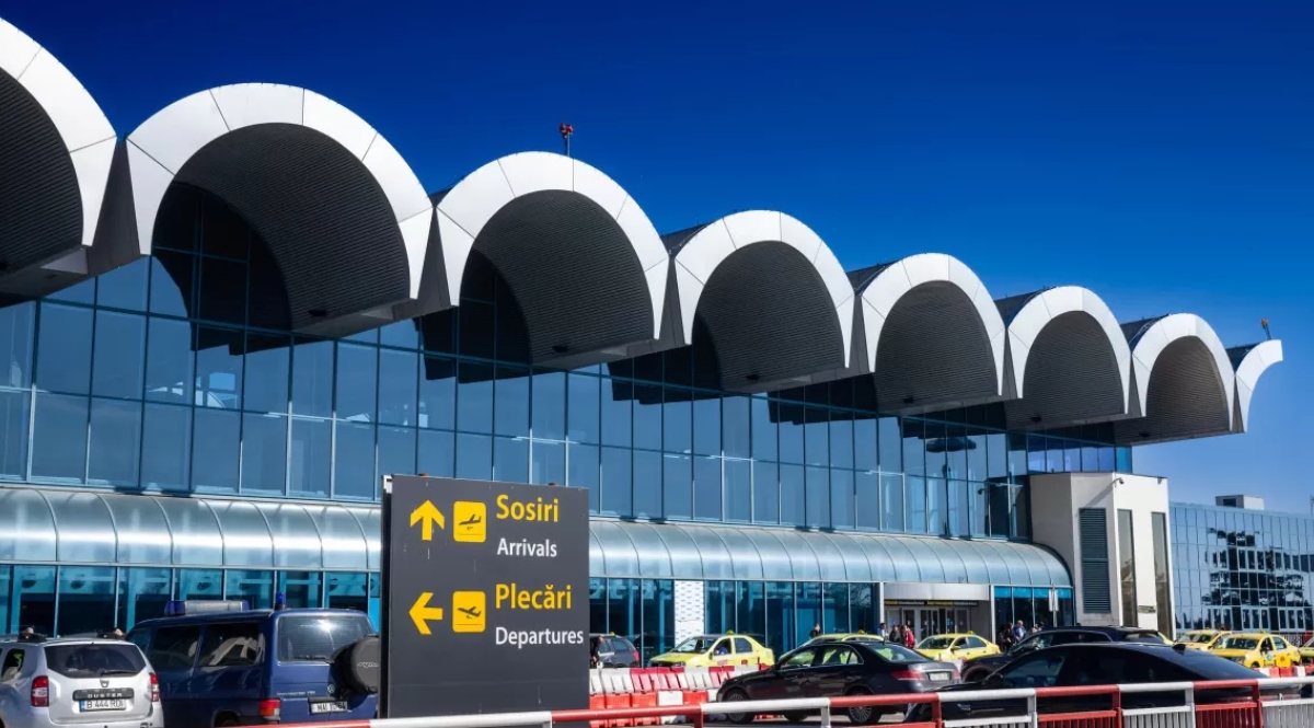 Parcarea de la Terminalul Sosiri