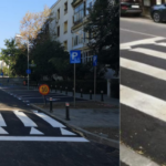 Exemplu de treceri de pietoni înălțate; sursă: Radu Mihaiu, Facebook/ADP Sector 1