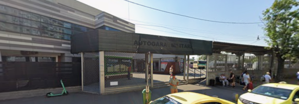 Parcare nouă pentru microbuze și autobuze, în apropierea Autogării Militari. Foto: Google Maps
