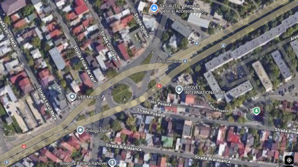 una dintre cele mai grele intersecții din București