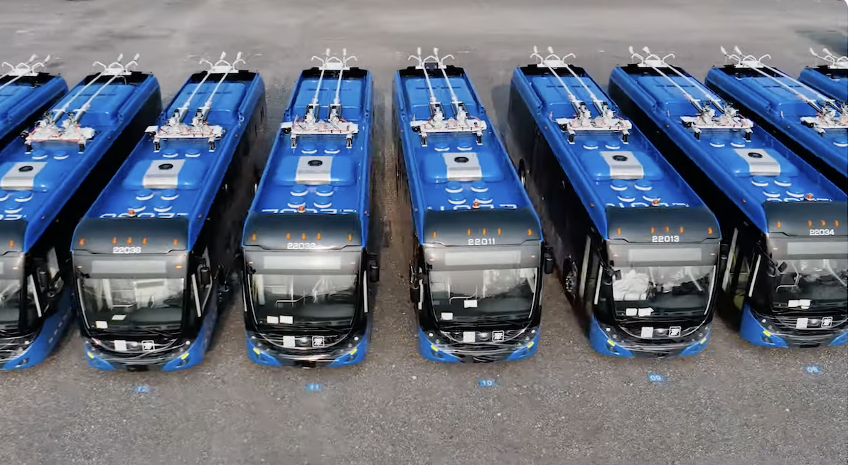 troleibuze electrice Yutong