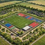 Bază sportivă și parc, în Corbeanca. Primăria cere părerea locuitorilor. Foto: FB/ Primăria Comunei Corbeanca