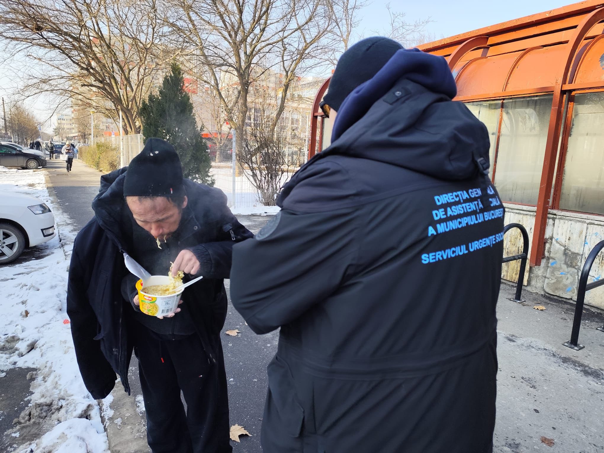 DGASMB implementează soluții pentru persoanele fără adăpost în timpul vremii extreme.
