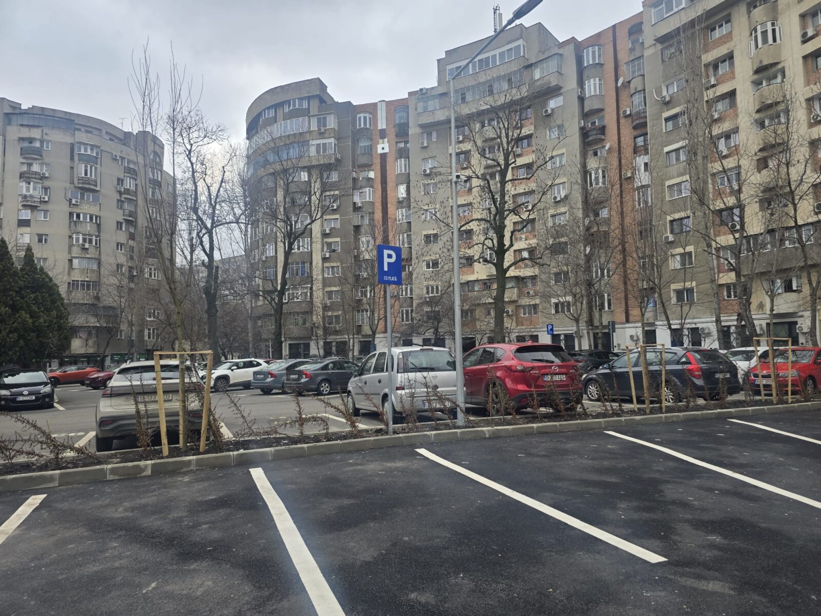 Sector 6 | Parcare nouă pe Calea Giulești, în apropierea Stadionului Rapid | FOTO: PS6