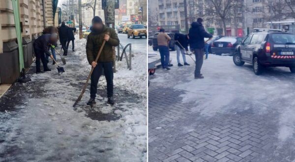 Amenzi de 44.000 de lei pentru necurățarea trotuarelor