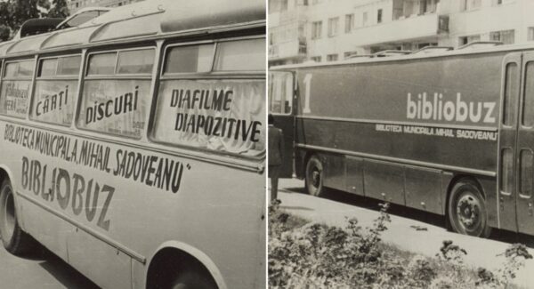 Bibliobuzul biblioteca pe roți cum citeau bucureștenii