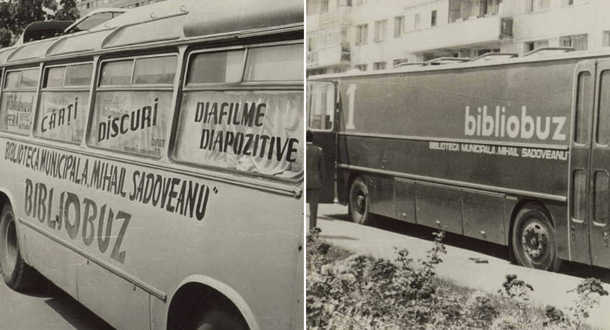 Bibliobuzul biblioteca pe roți cum citeau bucureștenii