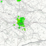 Zăpada a curățat aerul din Capitală