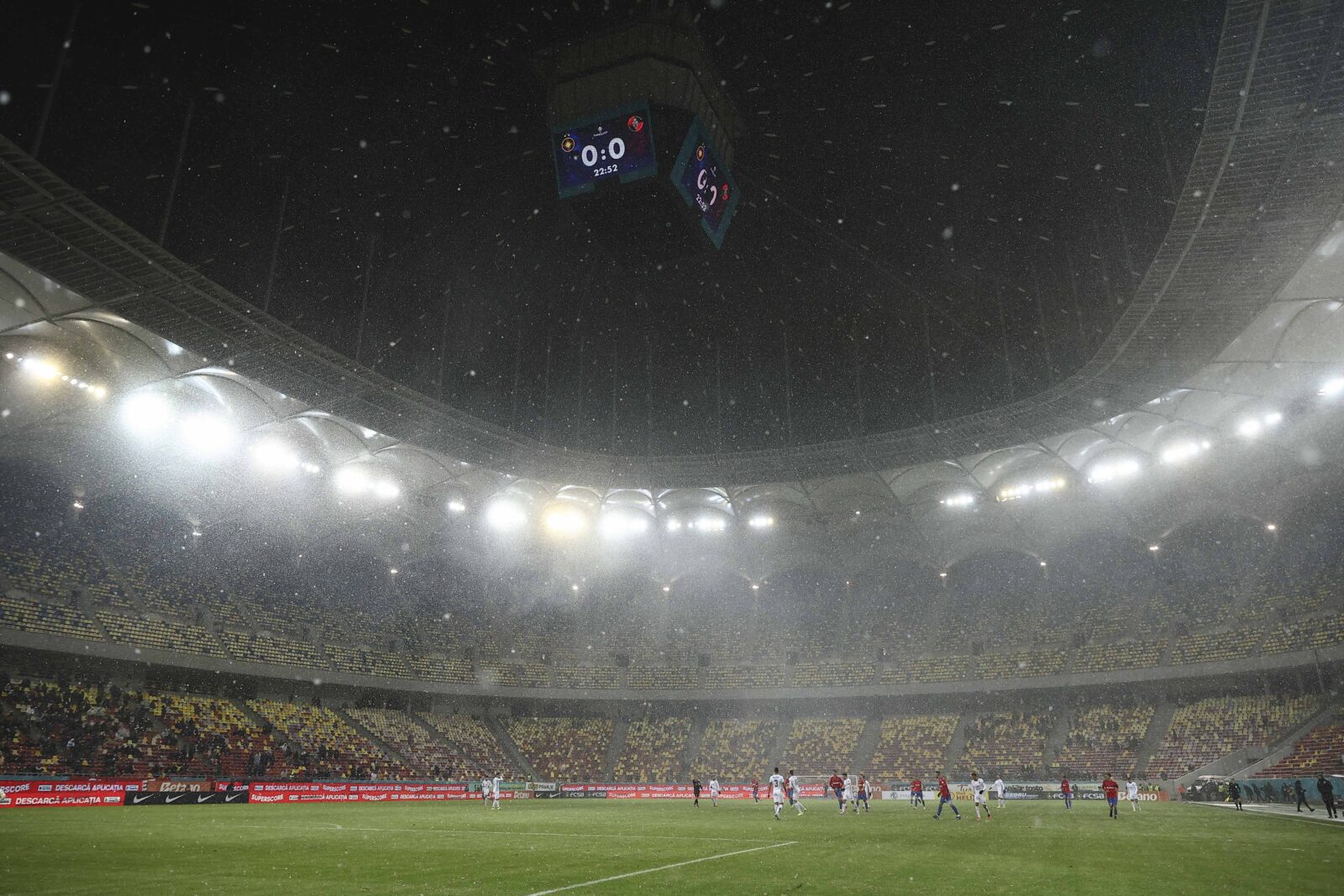 Acționarea acoperișului de la Arena Națională