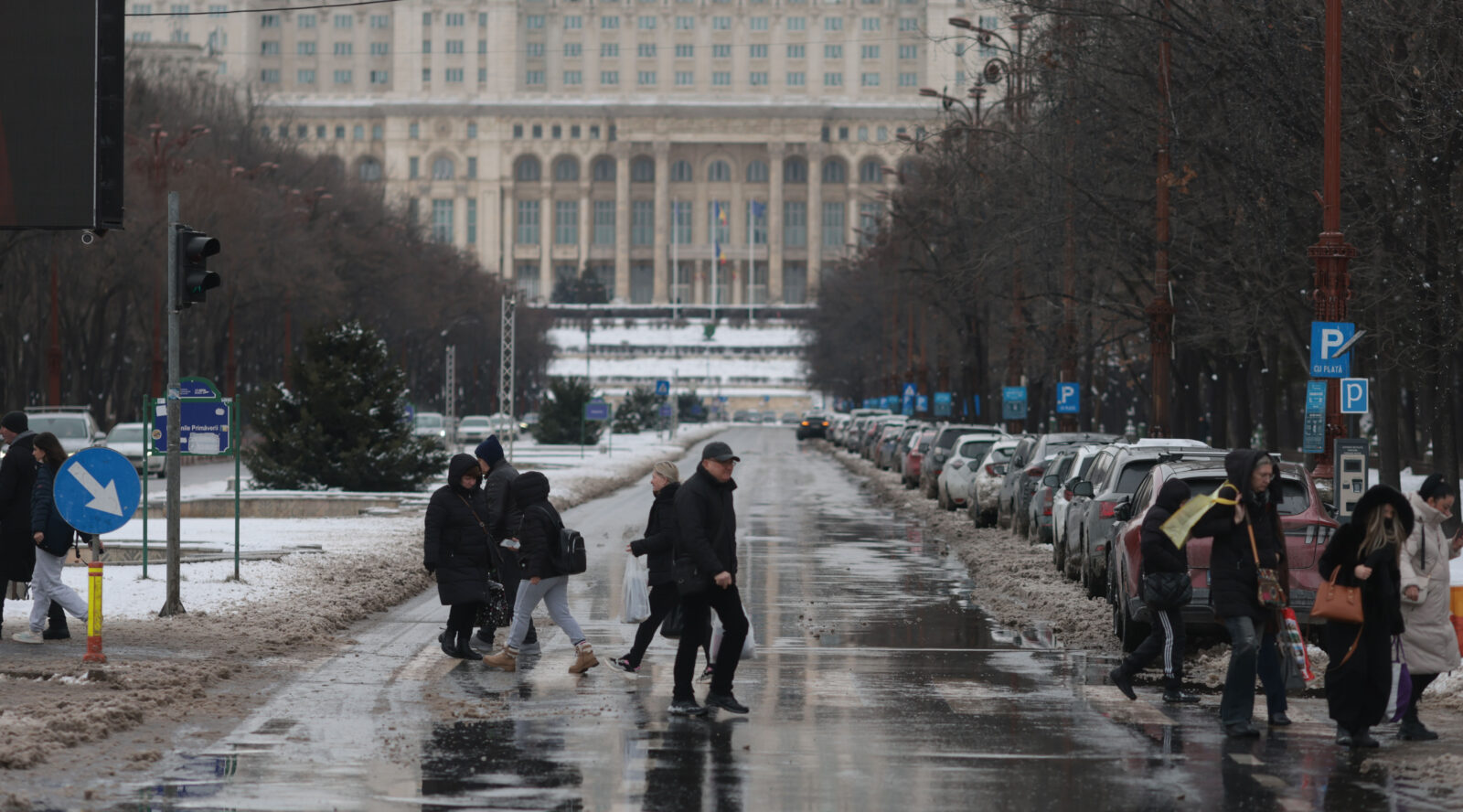 Apa Nova, despre acumulările de apă din Capitală: „S-au înregistrat câteva sesizări"