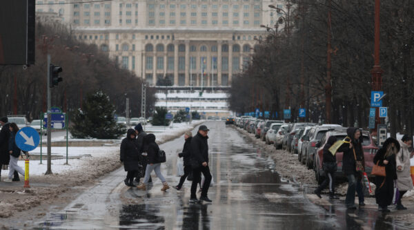 Apa Nova, despre acumulările de apă din Capitală: „S-au înregistrat câteva sesizări"