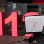 Opt apeluri pe minut înregistrate la 112, în București și Ilfov, din cauza ninsorii