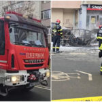 Incendiu puternic în Sectorul 6