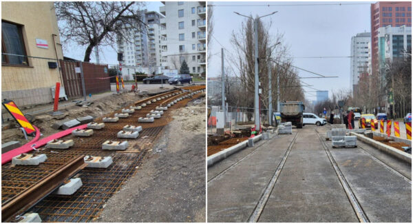 Lucrările de pe Bulevardul Expoziției