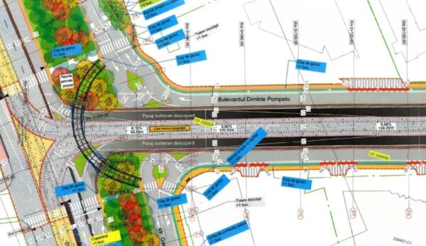 Modernizarea lărgirea bulevardului Dimitrie Pompeiu