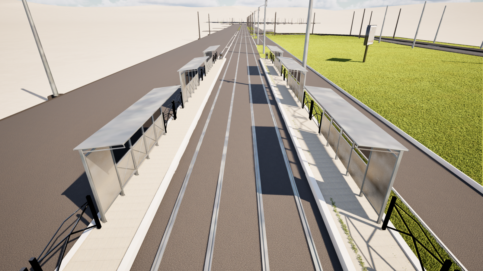 Noile refugii de tramvai din București