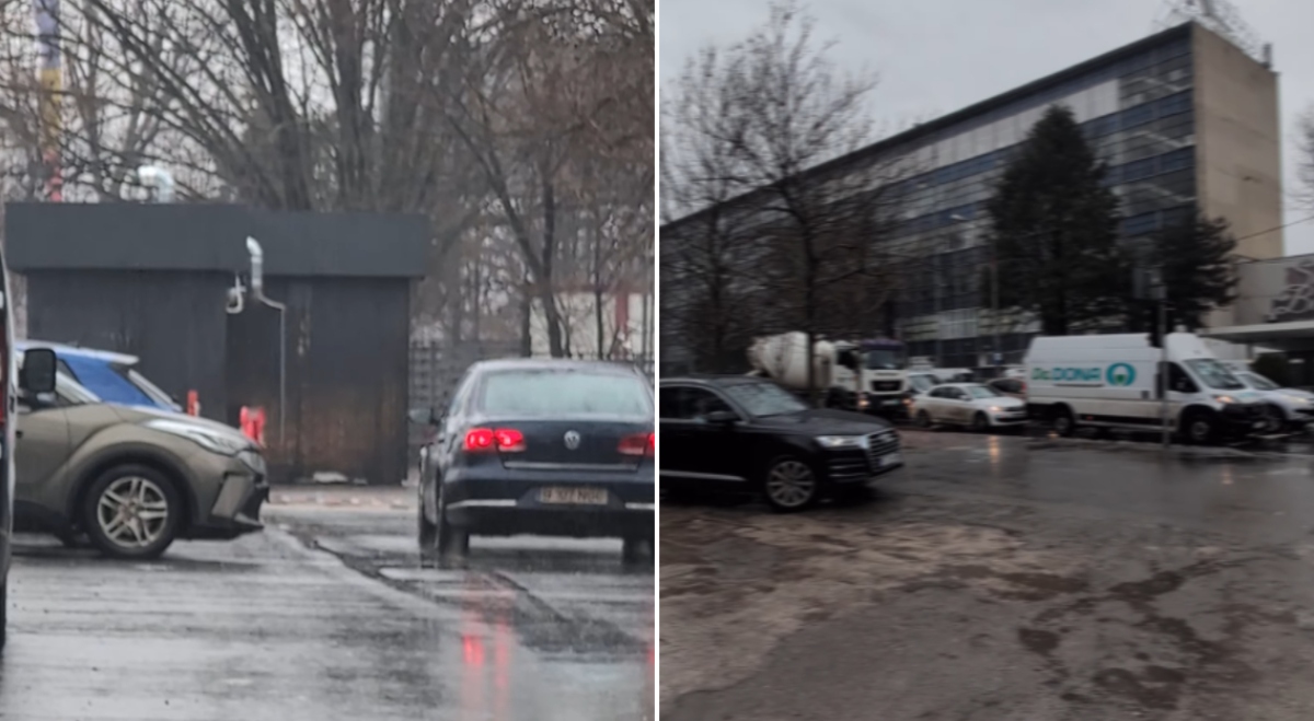 Cum fentează șoferii intersecția de la gura de metrou Pantelimon