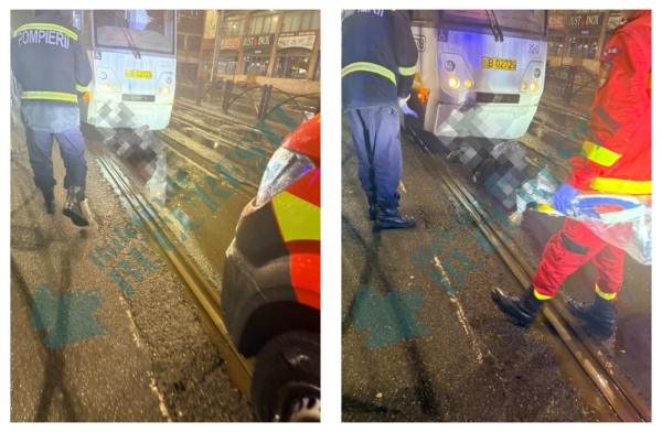 Un bărbat ar fi murit după ce a fost prins sub un tramvai, pe Șoseaua Colentina