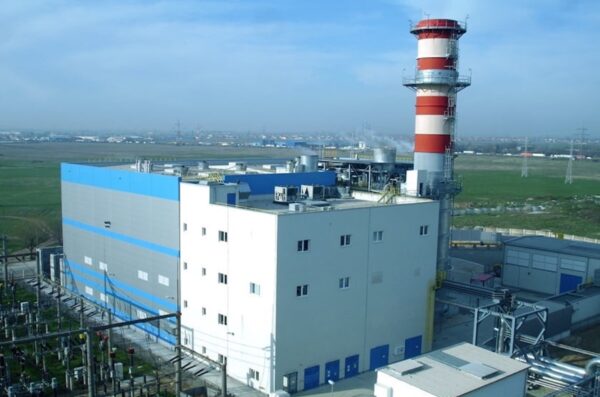 centrala de gaz de la CET Vest