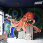 Sector 1 | Lucrări de modernizare la Piața Dorobanți. FOTO: PS1