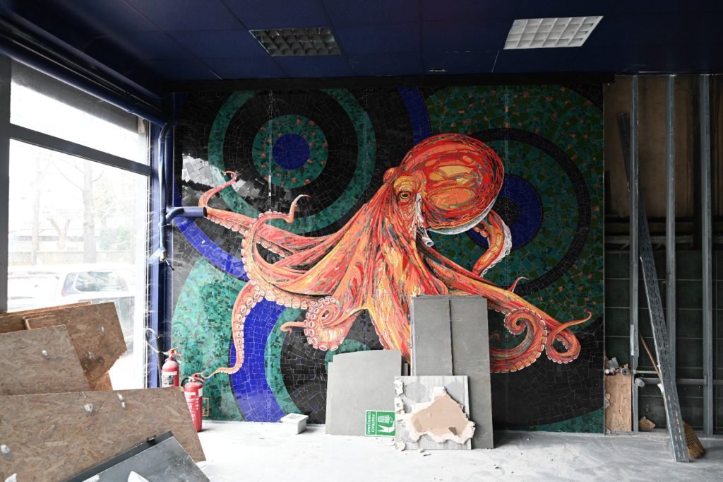 Sector 1 | Lucrări de modernizare la Piața Dorobanți. FOTO: PS1