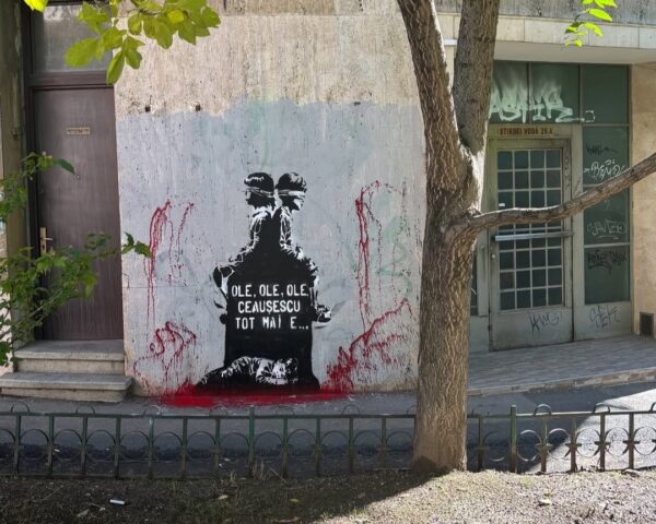 „Ar trebui să ne doară faptul că ne-am obișnuit cu tot ce nu e normal”. Arta stradală mai „altfel” din Capitală