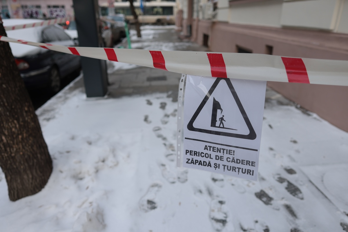 ninge în București