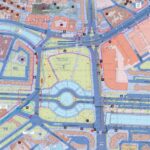 Harta Piața Unirii nod major de transport