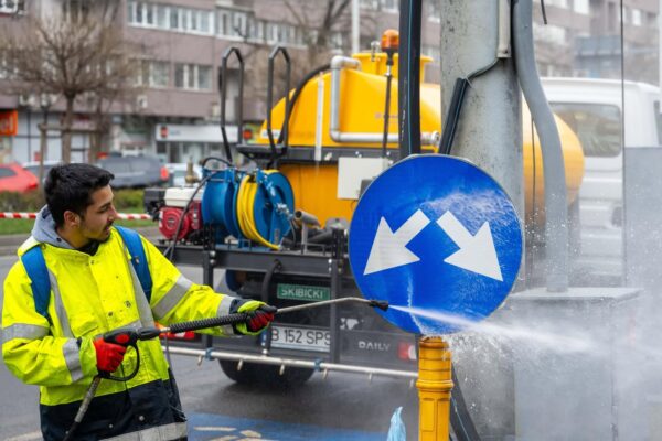 Începe curățenia de primăvară, în Sectorul 6. Care sunt primele zone curățate. FOTO: PS6