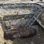 Surpare pe Șoseaua Mihai Bravu: galeria de termoficare, sever degradată