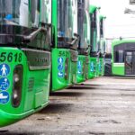 Noile troleibuze electrice Yutong intră pe traseu. Foto: FB/ PMB